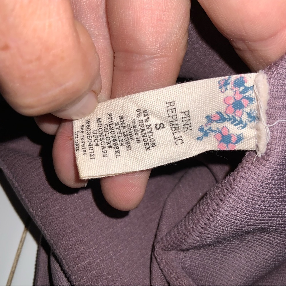 3 Pair Pink Republic Leggings~Black~Olive~Pink~Buttery Soft~High Waisted~Small - Picture 6 of 6